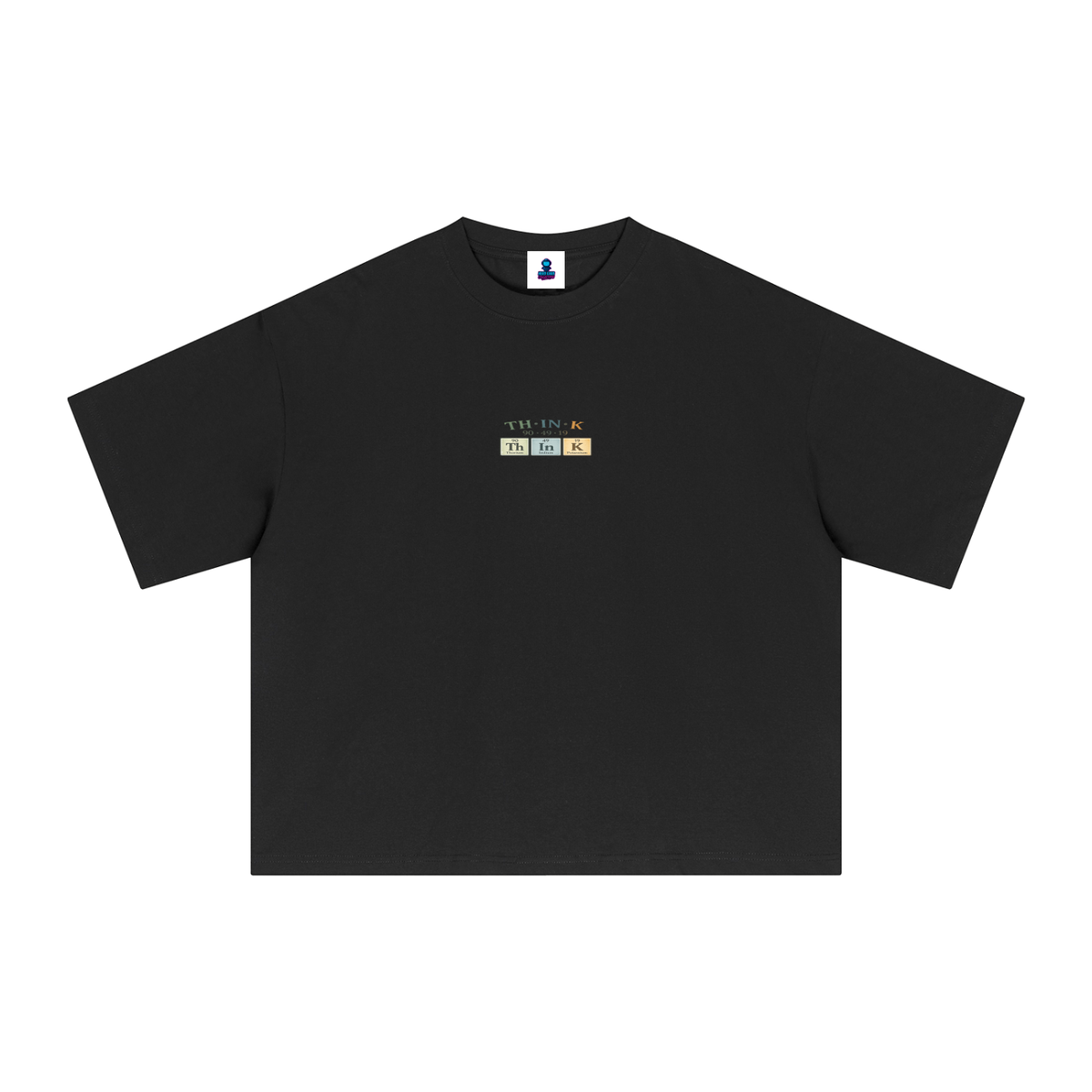 Premium THINK Periodic Table Sorona Boxy T-Shirt