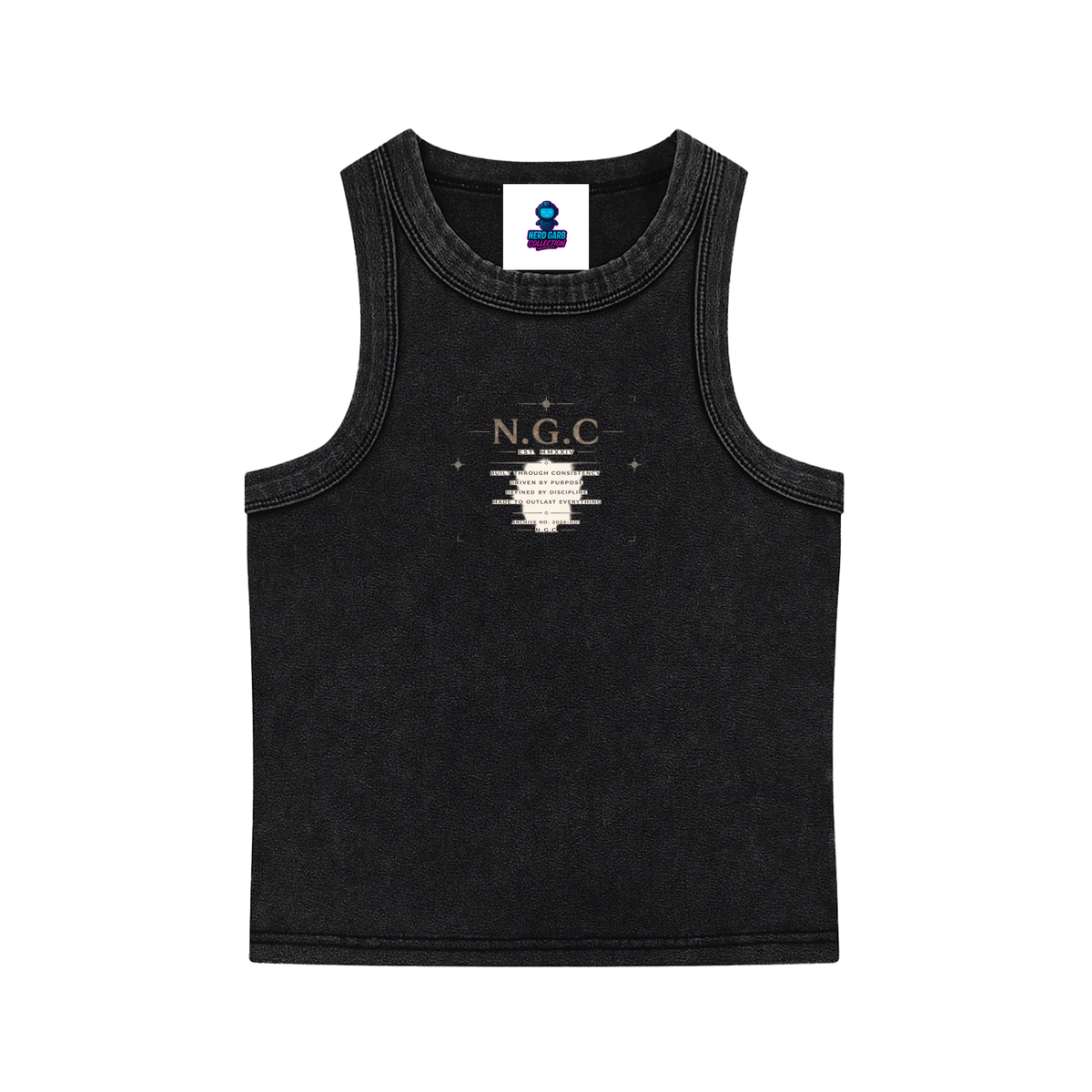 N.G.C Archive Snow Washed Tank Top