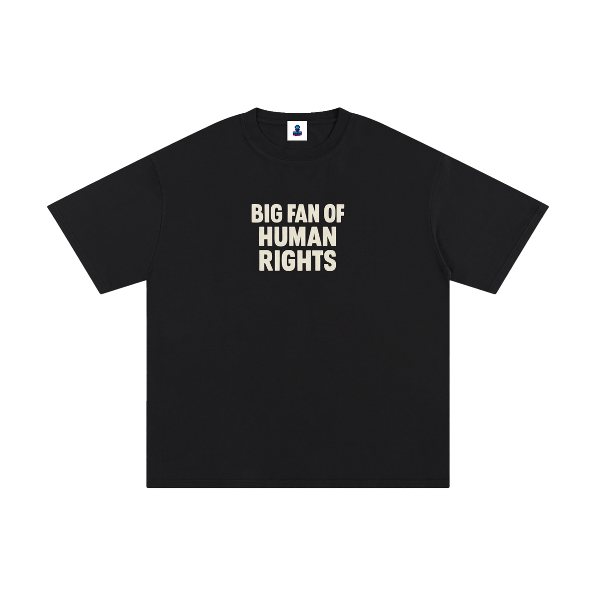 NGC Big Fan of Human Rights Essential Cotton Tee