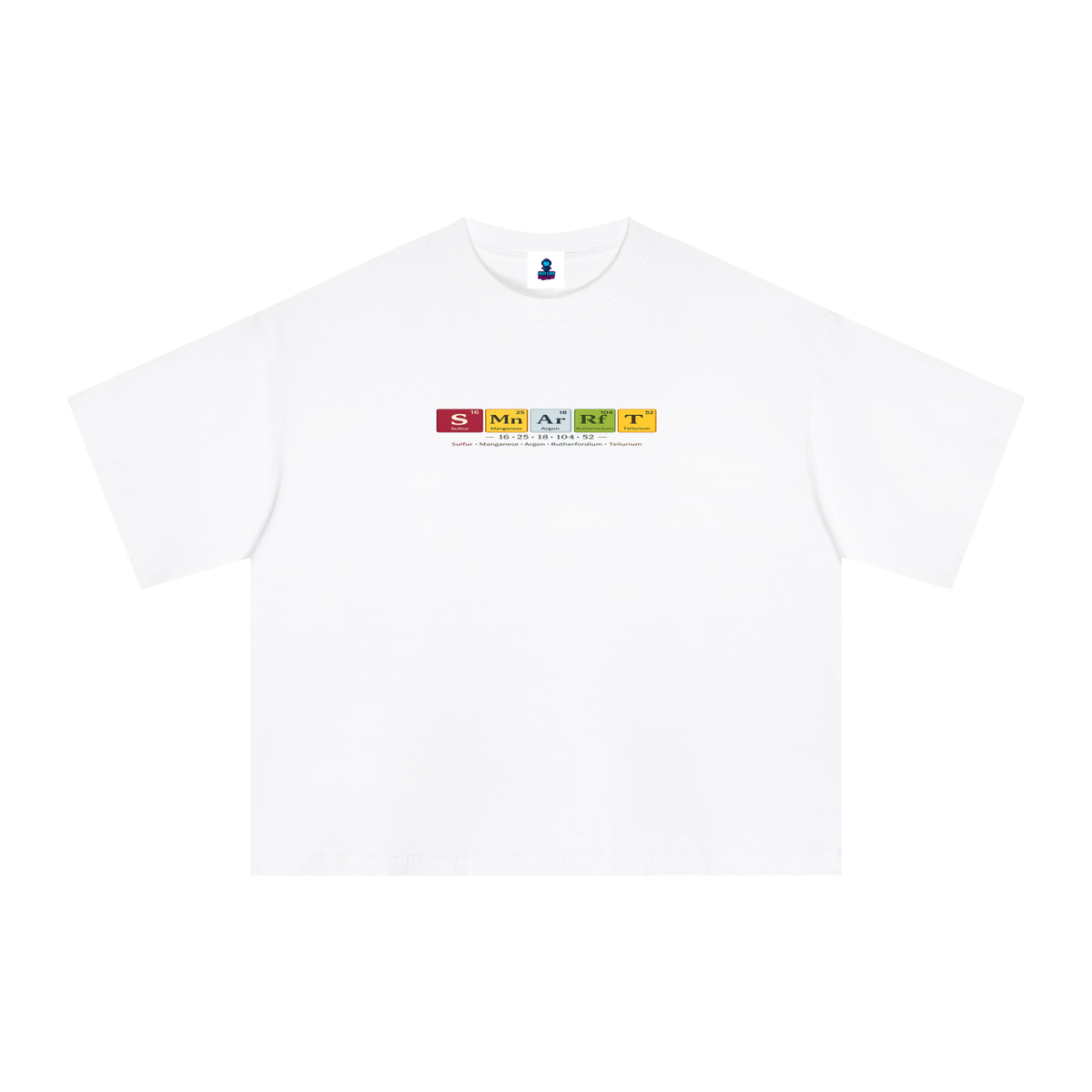 Premium SMART Periodic Table Sorona Boxy T-Shirt