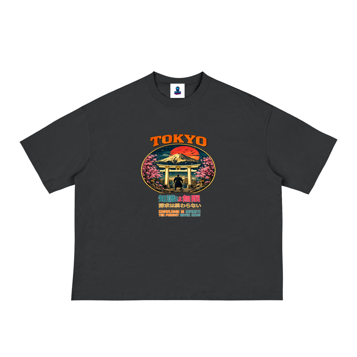 Tokyo Infinite Knowledge Classic Loose Boxy T-Shirt