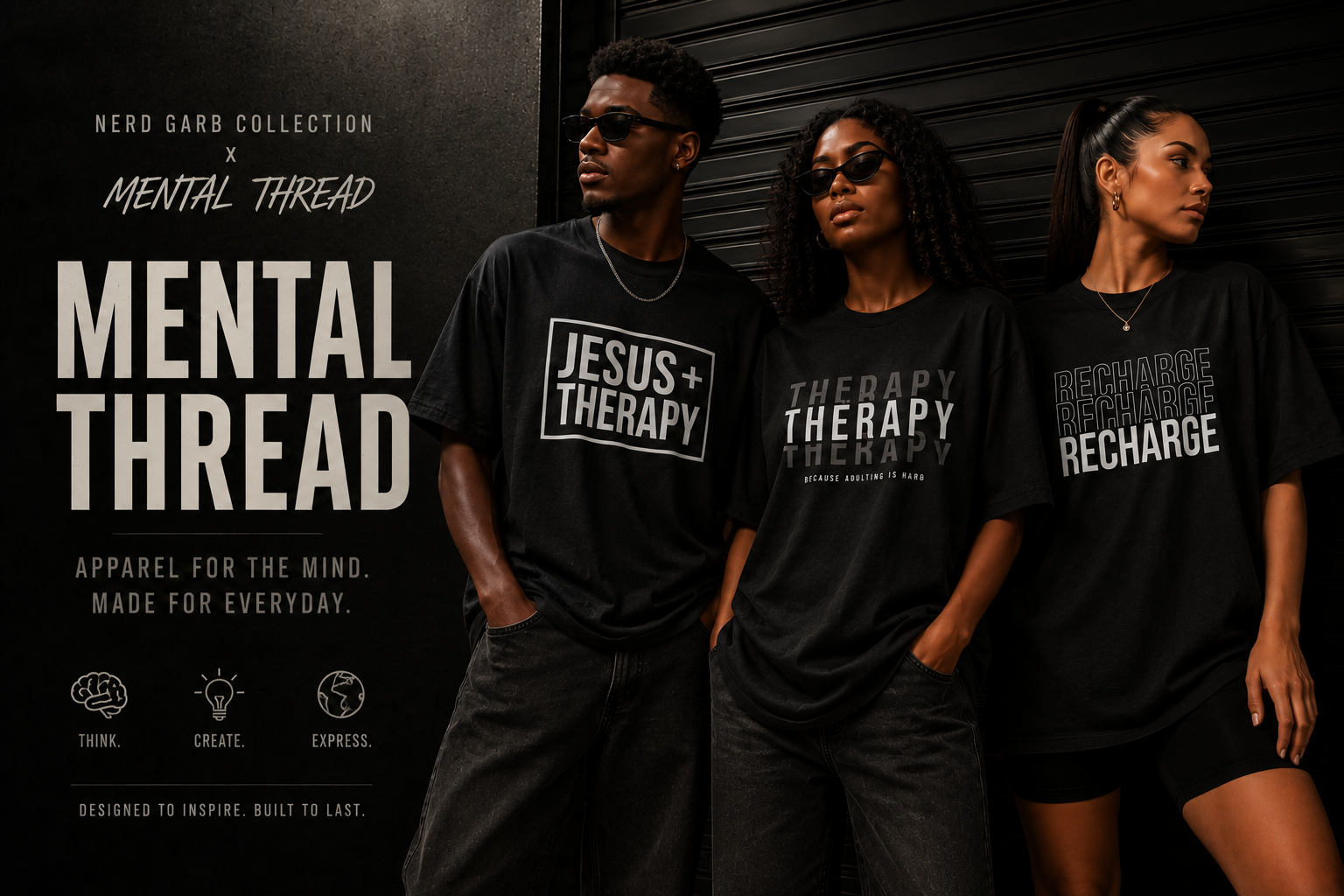 Shop mental health inscription t-shirts and therapy tees