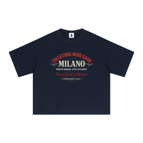 NGC Milano Heritage Tee - Premium Oversized Boxy Nerd Garb Collection Graphic T-Shirt