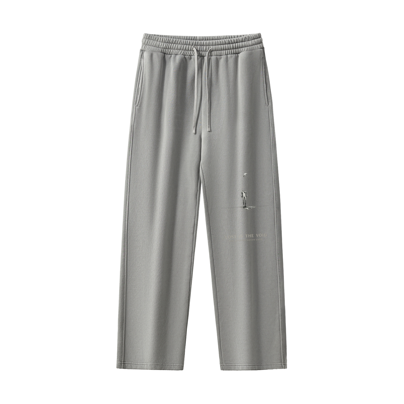 Lost in the Void Frayed Enzyme Washed Sweatpants