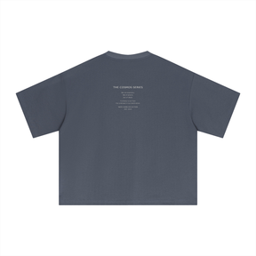 Premium Curiosity Meets the Cosmos Sorona Boxy T-Shirt