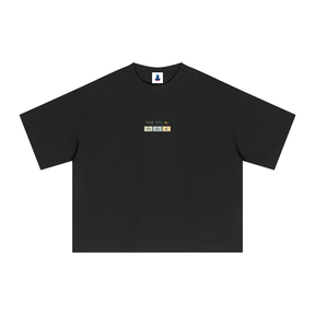 Premium THINK Periodic Table Sorona Boxy T-Shirt