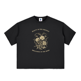NGC “Beauty in the Struggle” Heavyweight Loose Fit Tee - Raw Edge Streetwear T-Shirt (280 GSM)