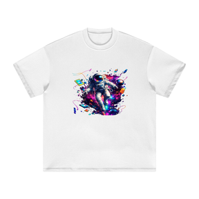 Premium Cosmic Highway Heavyweight Cotton T-Shirt