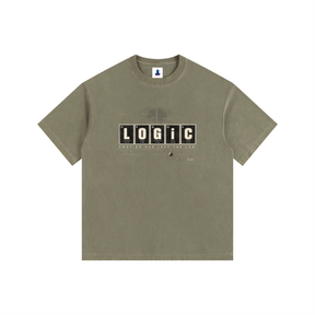 LOGiC Specimen 004 Vintage Wash Oversized Cotton Tee