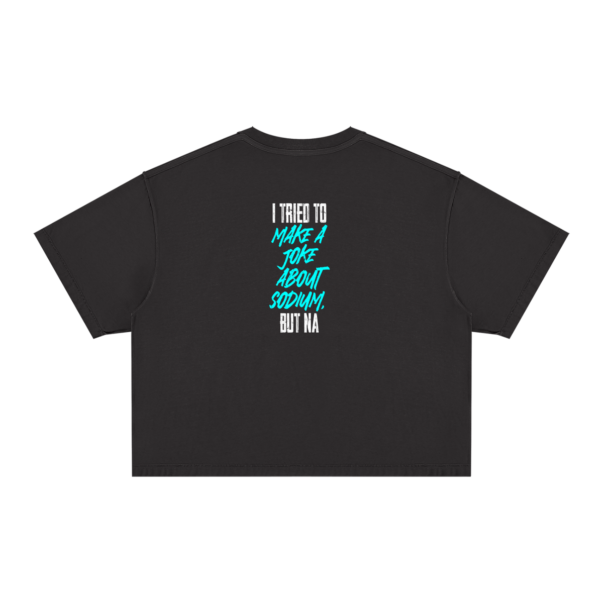 Premium Sodium Joke Vintage Wash Boxy T-Shirt