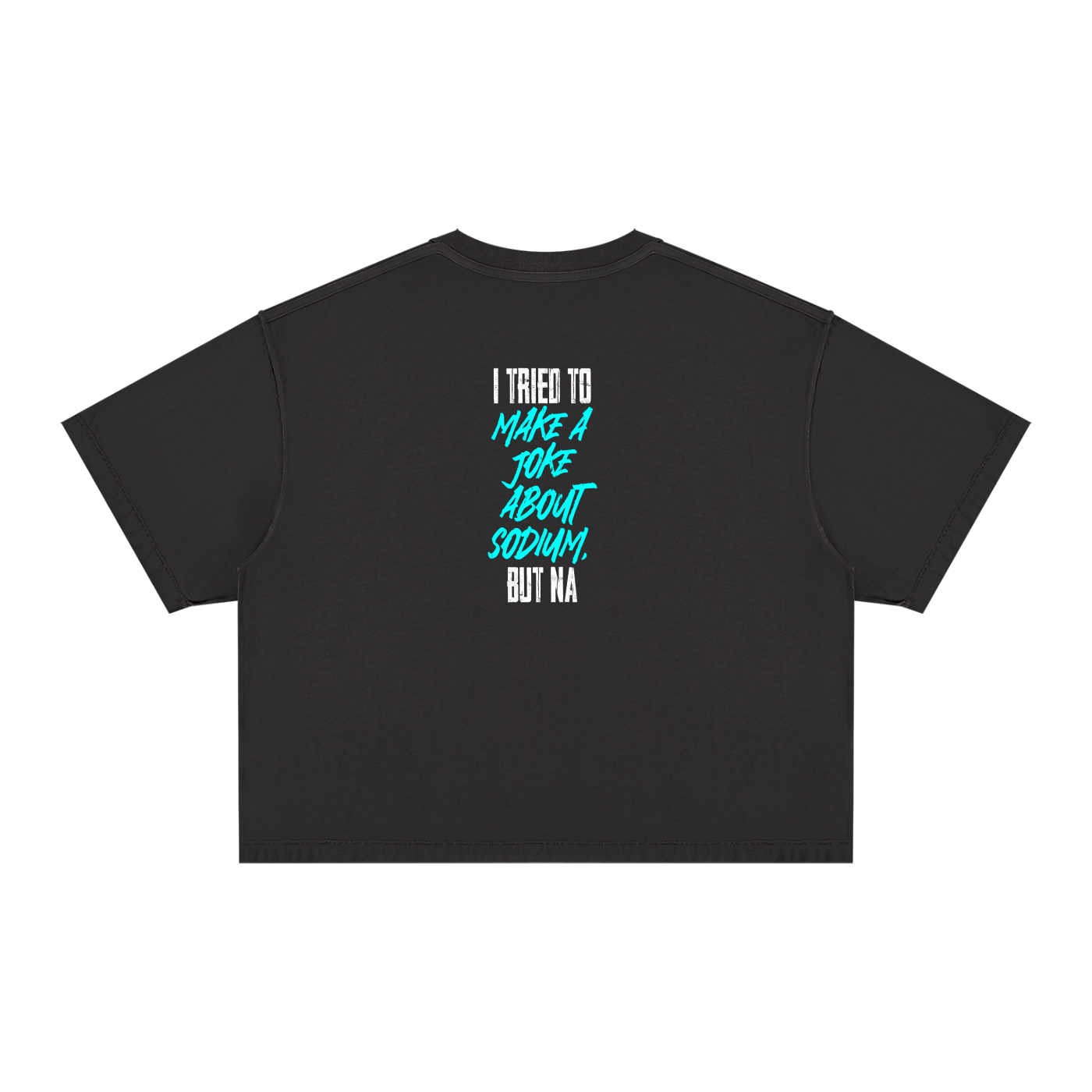 Premium Sodium Joke Vintage Wash Boxy T-Shirt