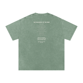NGC Philosophy of the Mind Snow Washed Oversized Cotton T-Shirt