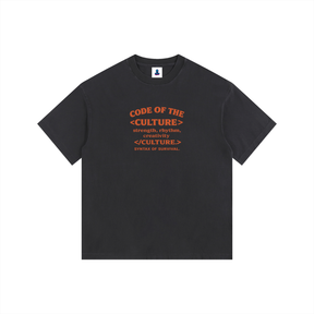Code of the Culture Vintage Washed Oversized T-Shirt
