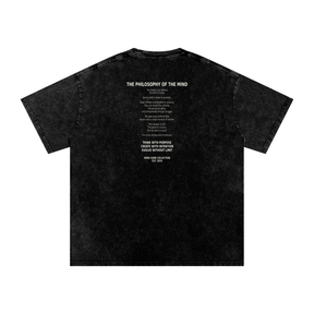 NGC Philosophy of the Mind Snow Washed Oversized Cotton T-Shirt