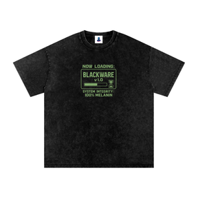 Premium Blackware v1.0 Snow Washed Oversized Cotton T-Shirt