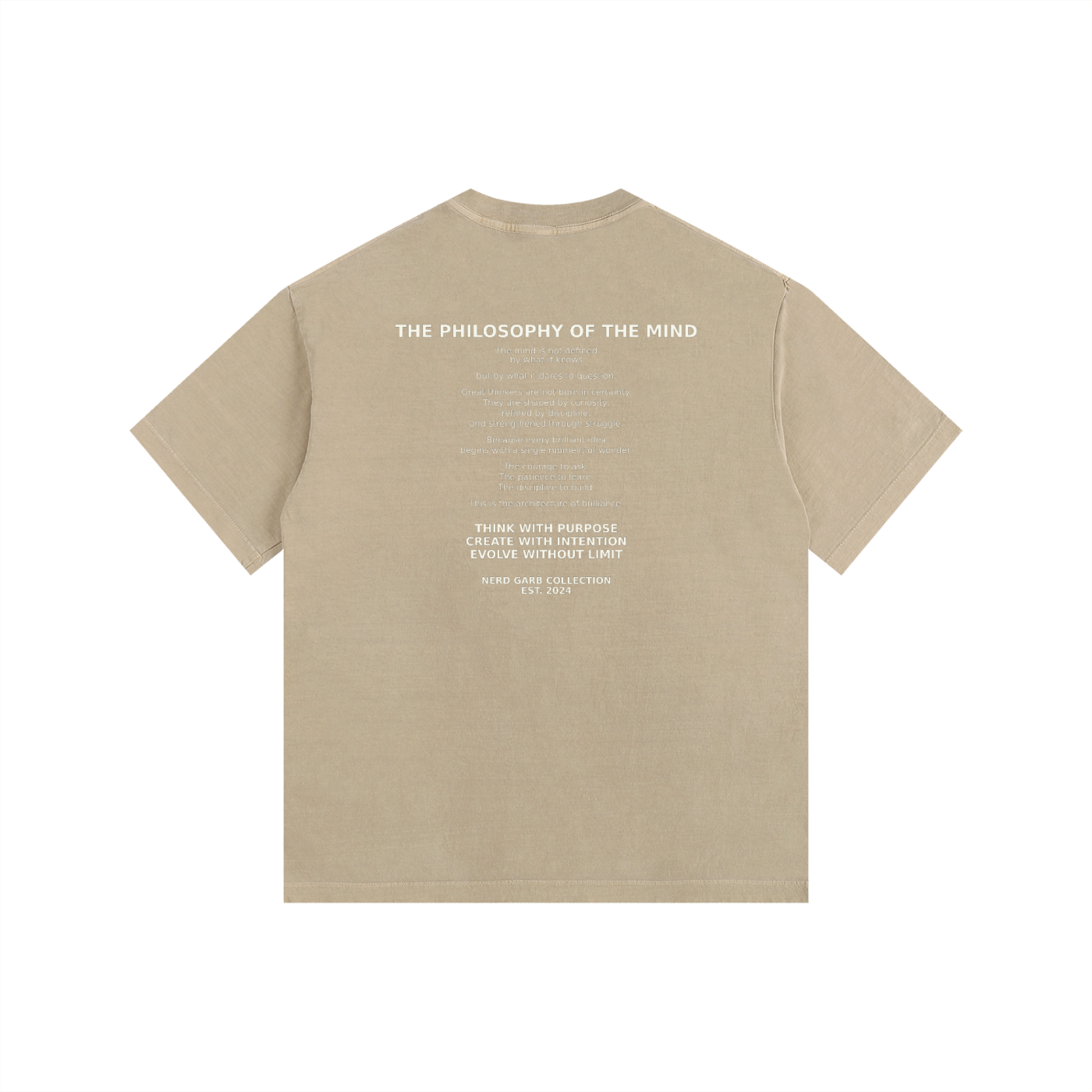 NGC Milano Heritage Logo Tee - Loose Fit Drop Shoulder Graphic Premium T-Shirt