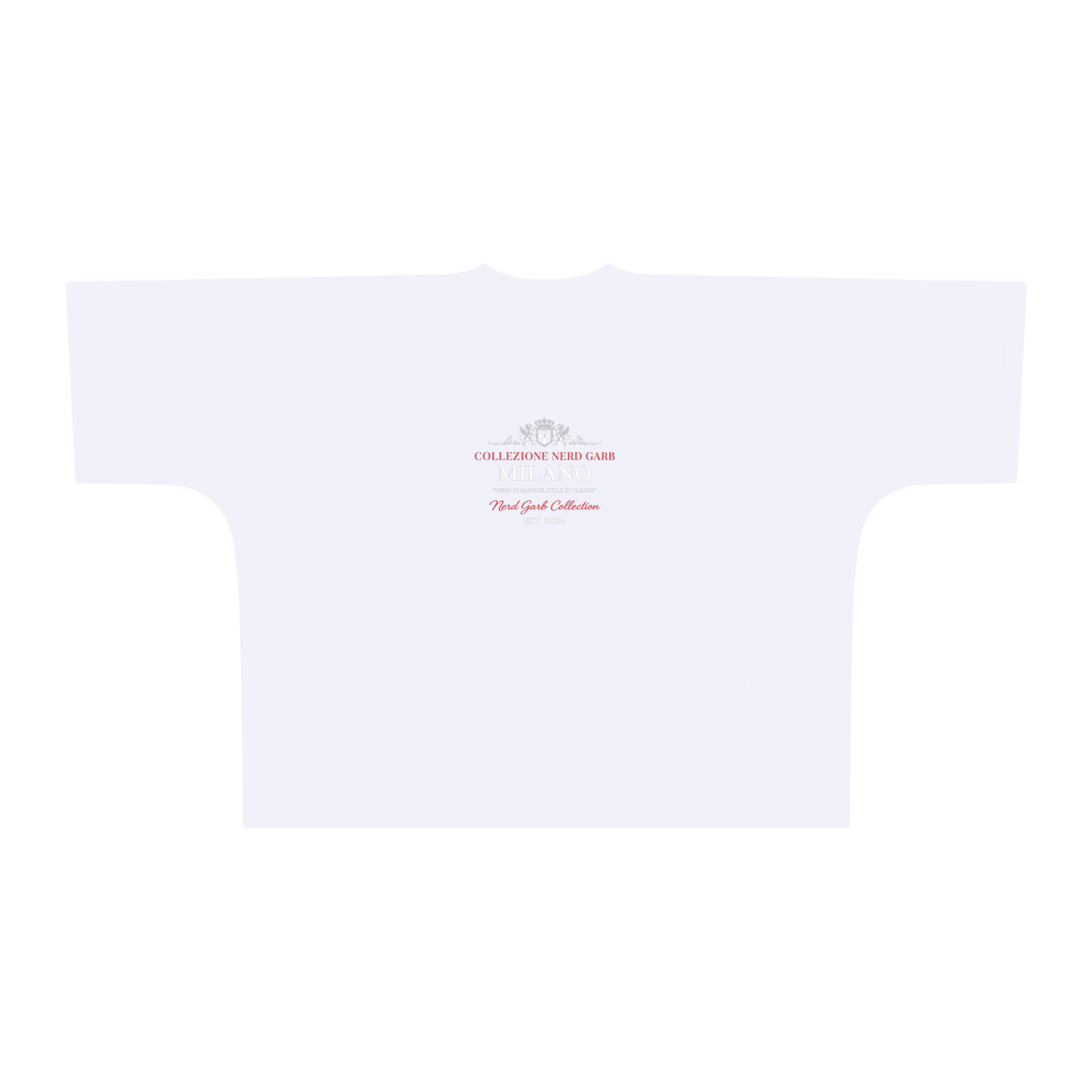 Milano Crest Graphic Tee – Oversized Boxy Fit