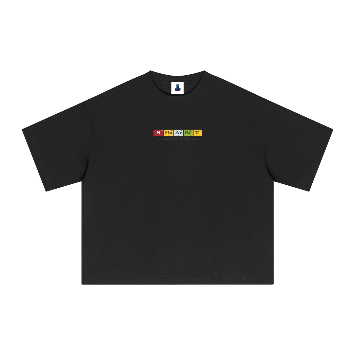 Premium SMART Periodic Table Sorona Boxy T-Shirt