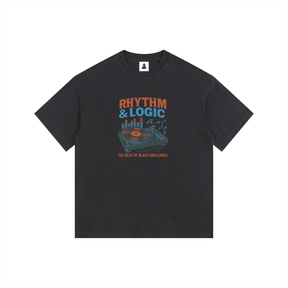 Rhythm & Logic Vintage Washed Oversized T-Shirt