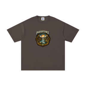 Persistence Outlasts Everything Unisex Pure Cotton T-Shirt