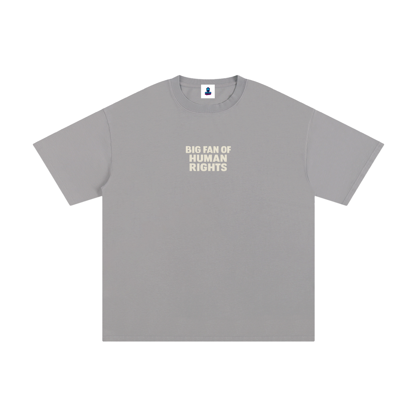 NGC Big Fan of Human Rights Essential Cotton T-Shirt
