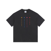 NGC “NERD” Washed Drop Shoulder Tee - Loose Fit Drop Shoulder Graphic Premium T-Shirt