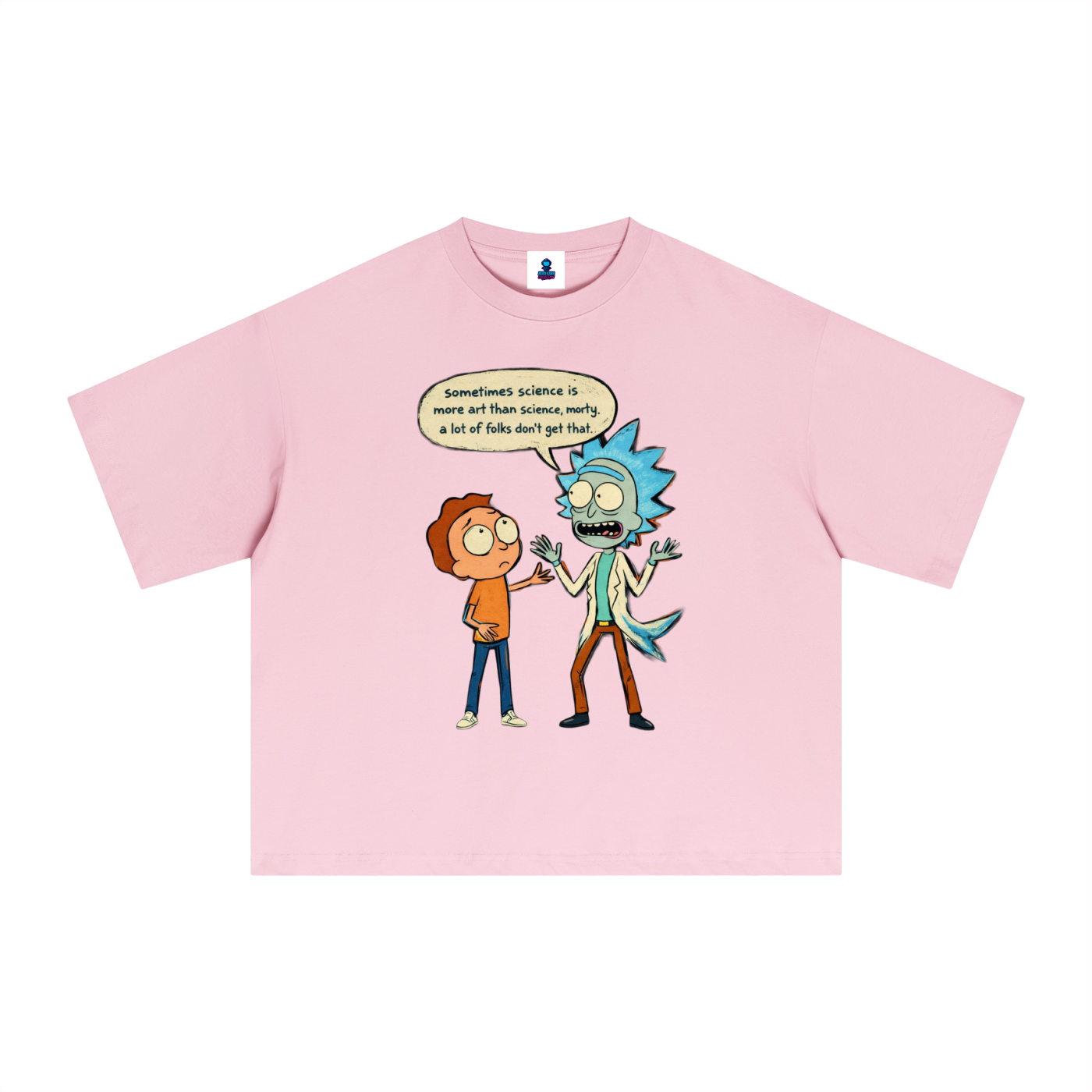 NGC “Sometimes Science” Cartoon Tee - Premium Oversized Drop Shoulder T-Shirt