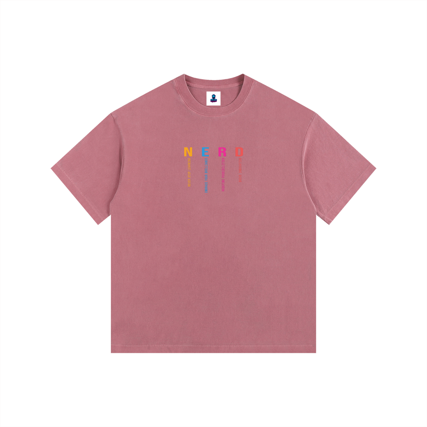 N.E.R.D. Statement Vintage Washed Oversized Cotton T-Shirt