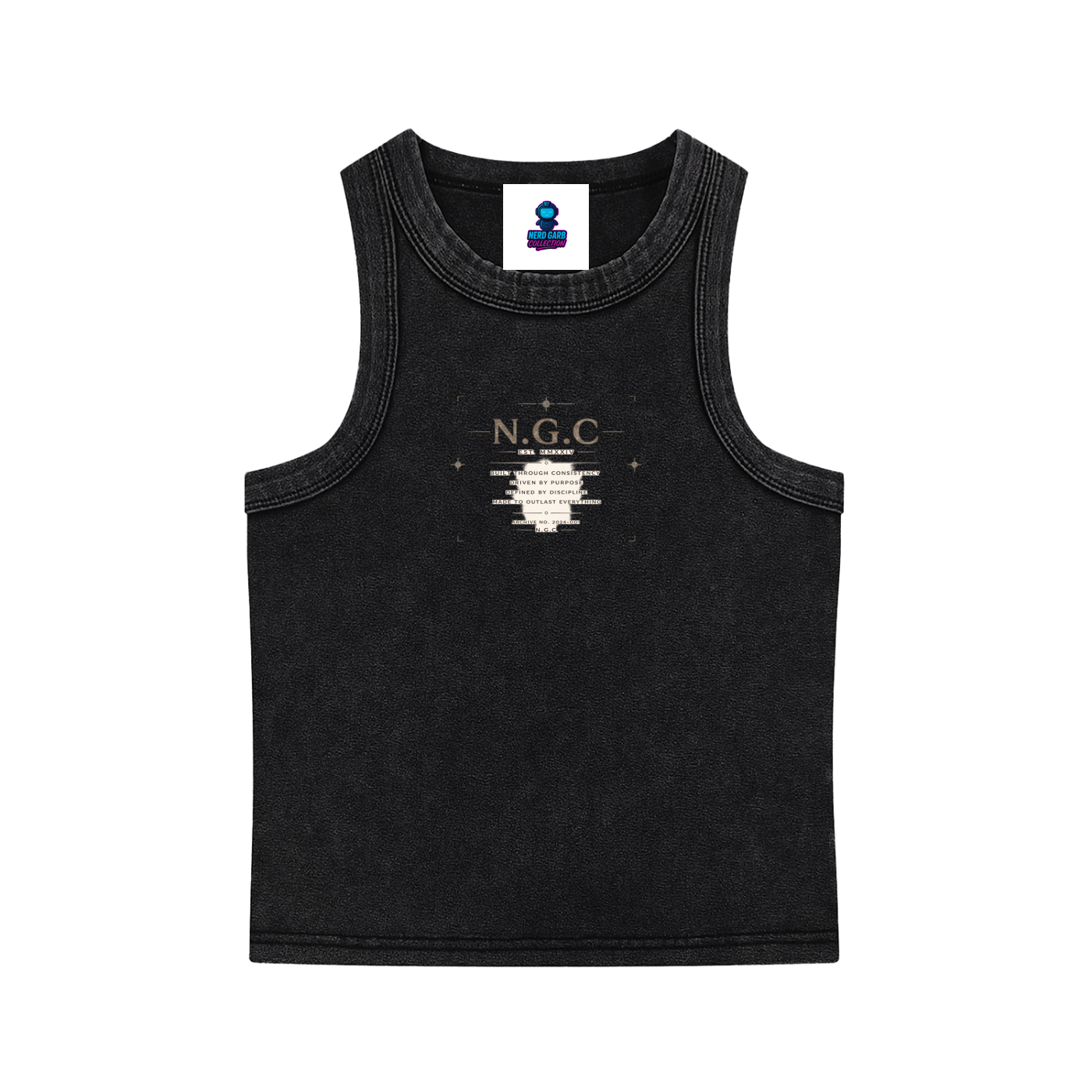 N.G.C Archive Snow Washed Tank Top