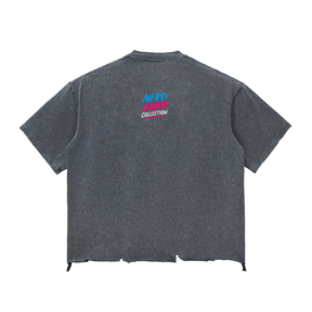 NGC “Sometimes Science” Washed Heavyweight Distressed Tee - Oversized Vintage Graphic Premium T-Shirt
