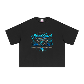 NGC Global Science Crest Tee - Premium Oversized Boxy Nerd Garb Collection Graphic T-Shirt