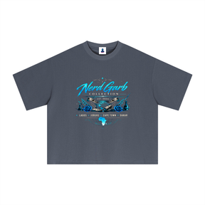 NGC Global Science Crest Tee - Premium Oversized Boxy Nerd Garb Collection Graphic T-Shirt