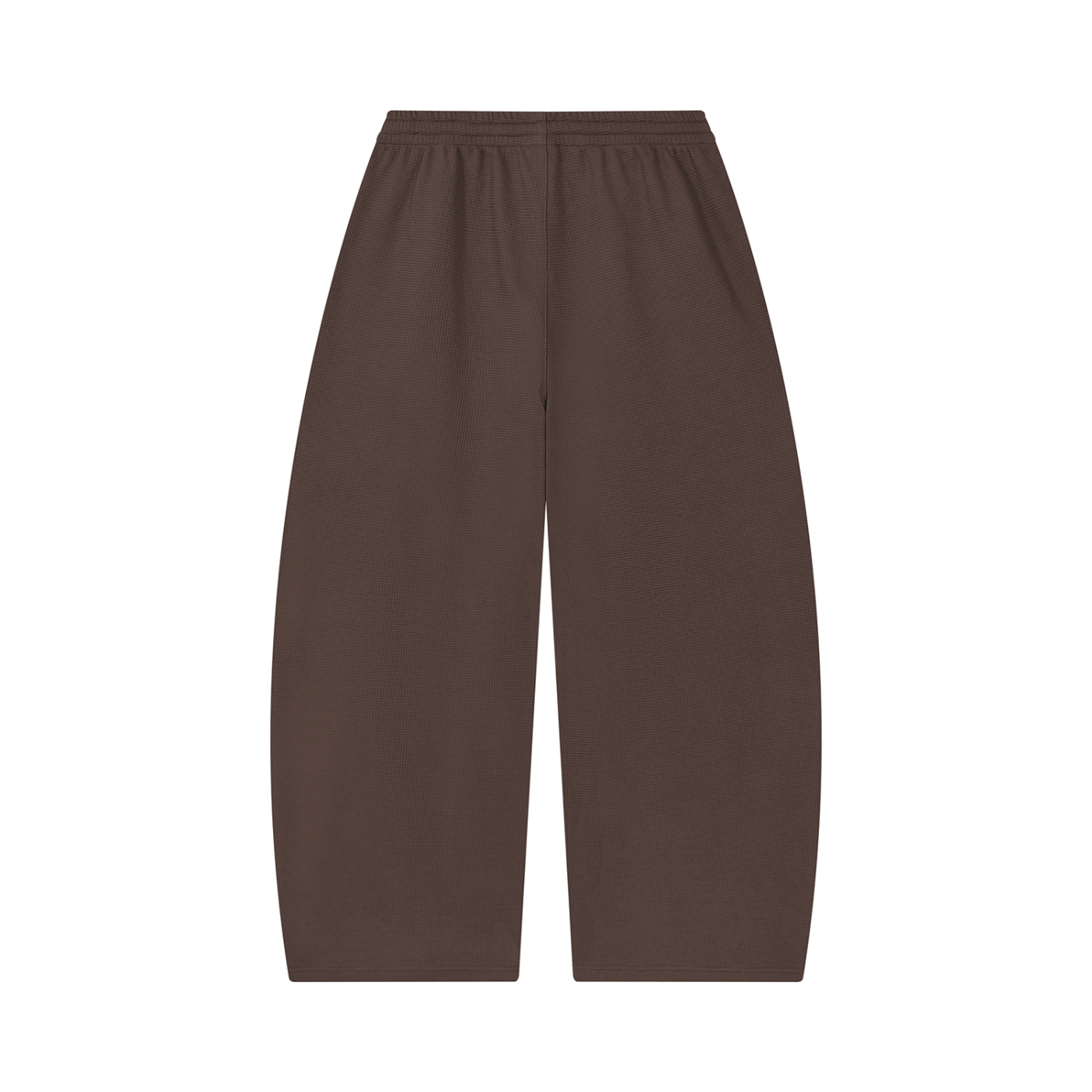 Essential Waffle Barrel Leg Pants