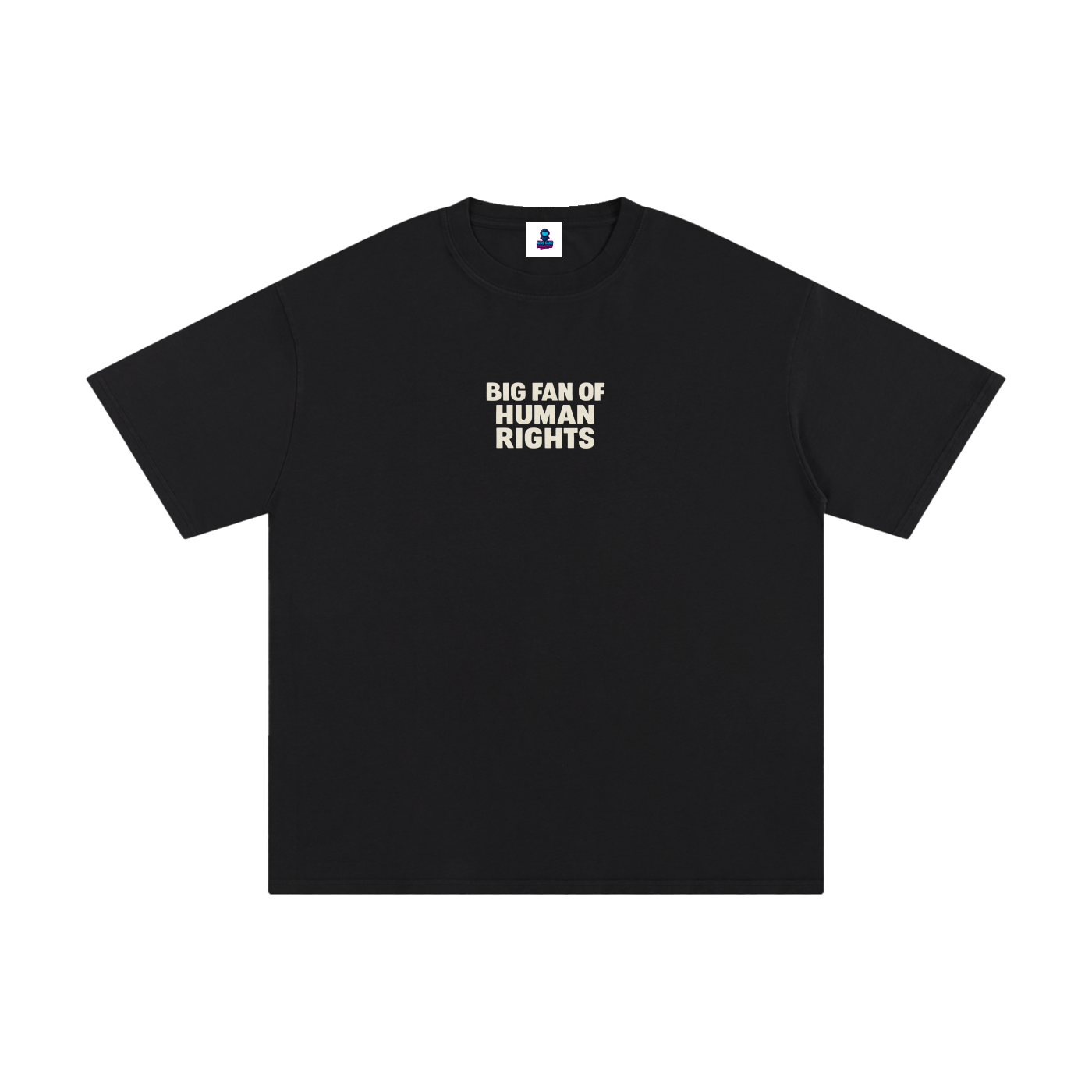 NGC Big Fan of Human Rights Essential Cotton T-Shirt