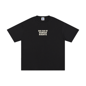 NGC Big Fan of Human Rights Essential Cotton T-Shirt