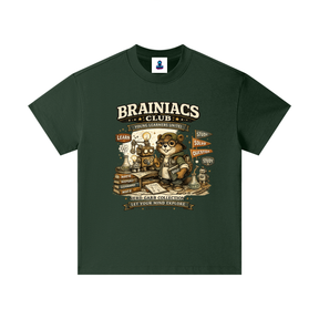 Brainiacs Club Kids Graphic Cotton Tee