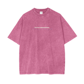 Premium I Am the Mathematician Oversized Snow Wash T-Shirt