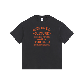 NGC “Code of the Culture” Graphic Tee - Coding Meets Culture Premium T-Shirt