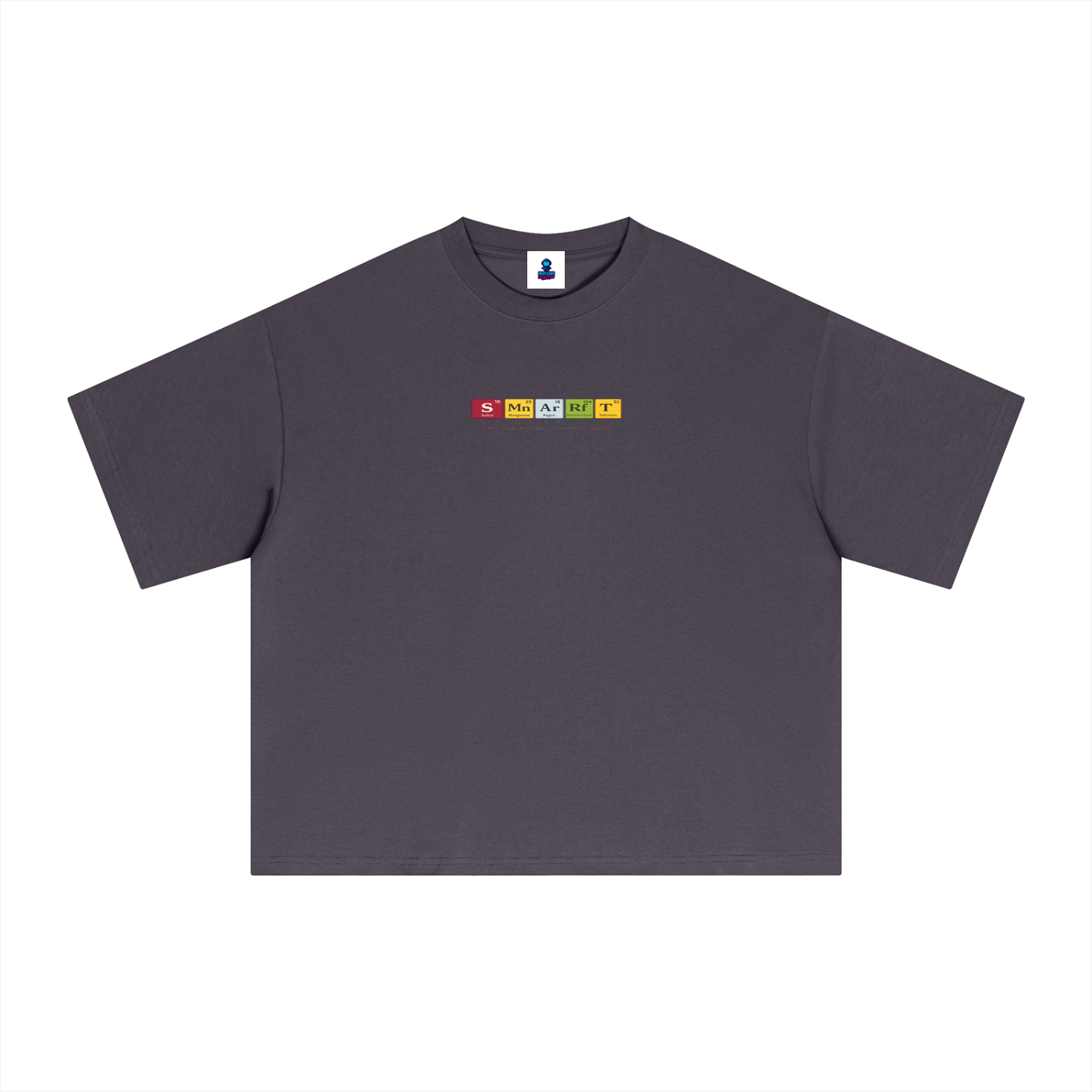 Premium SMART Periodic Table Sorona Boxy T-Shirt