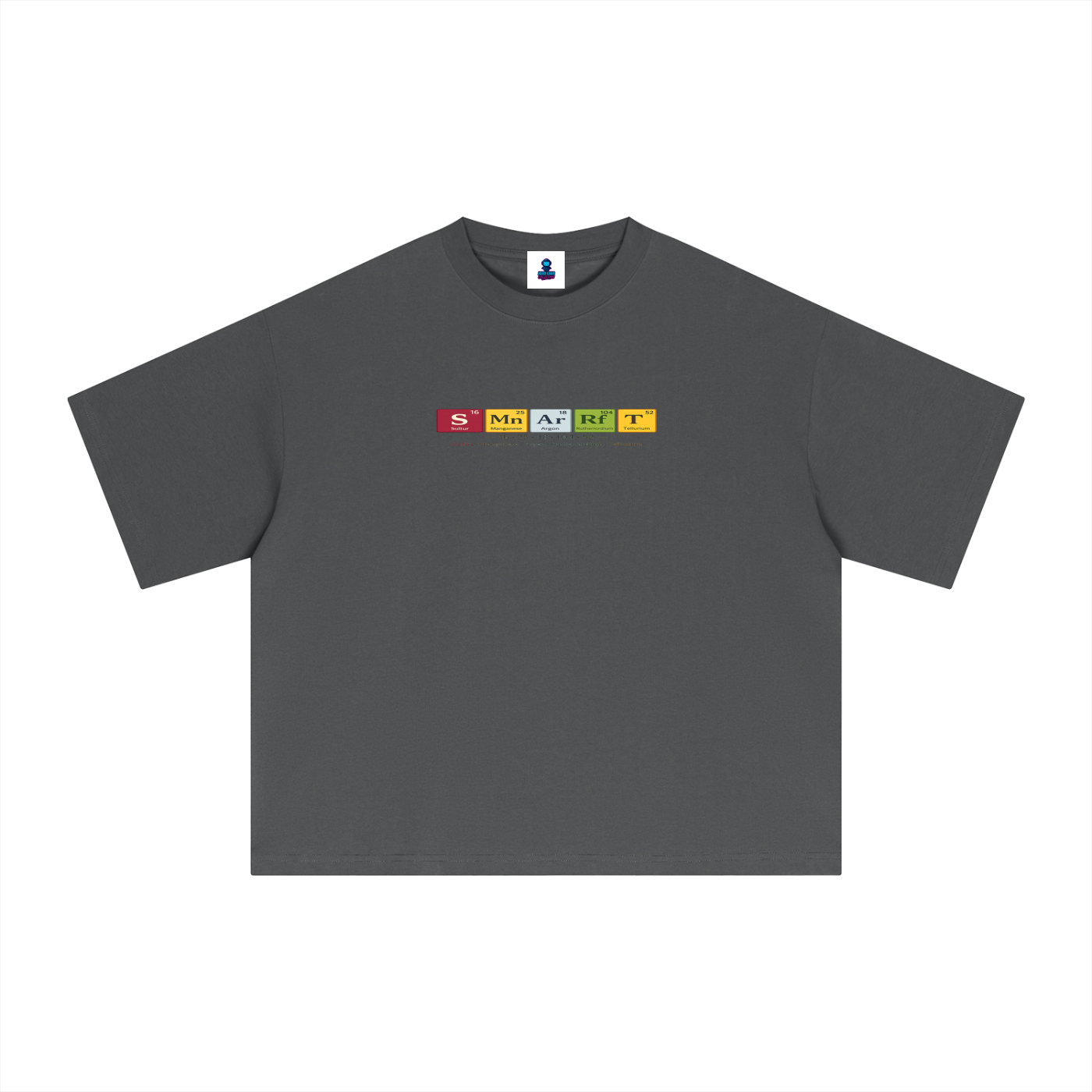 Premium SMART Periodic Table Sorona Boxy T-Shirt