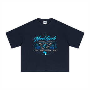 NGC Global Science Crest Tee - Premium Oversized Boxy Nerd Garb Collection Graphic T-Shirt
