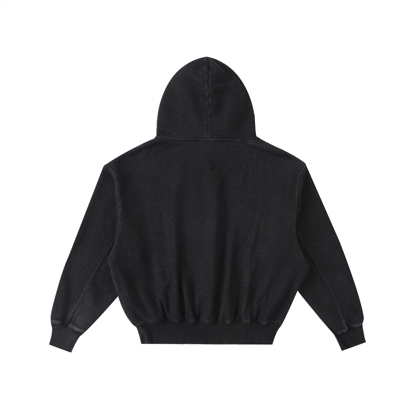 Lost in the Void Frayed Enzyme Washed Oversized Hoodie