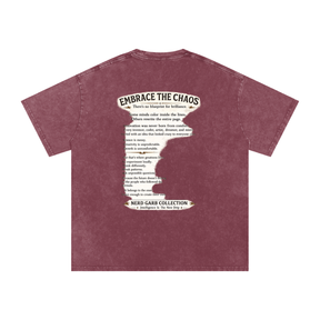 NGC Embrace the Chaos Vintage Wash Streetwear Tee