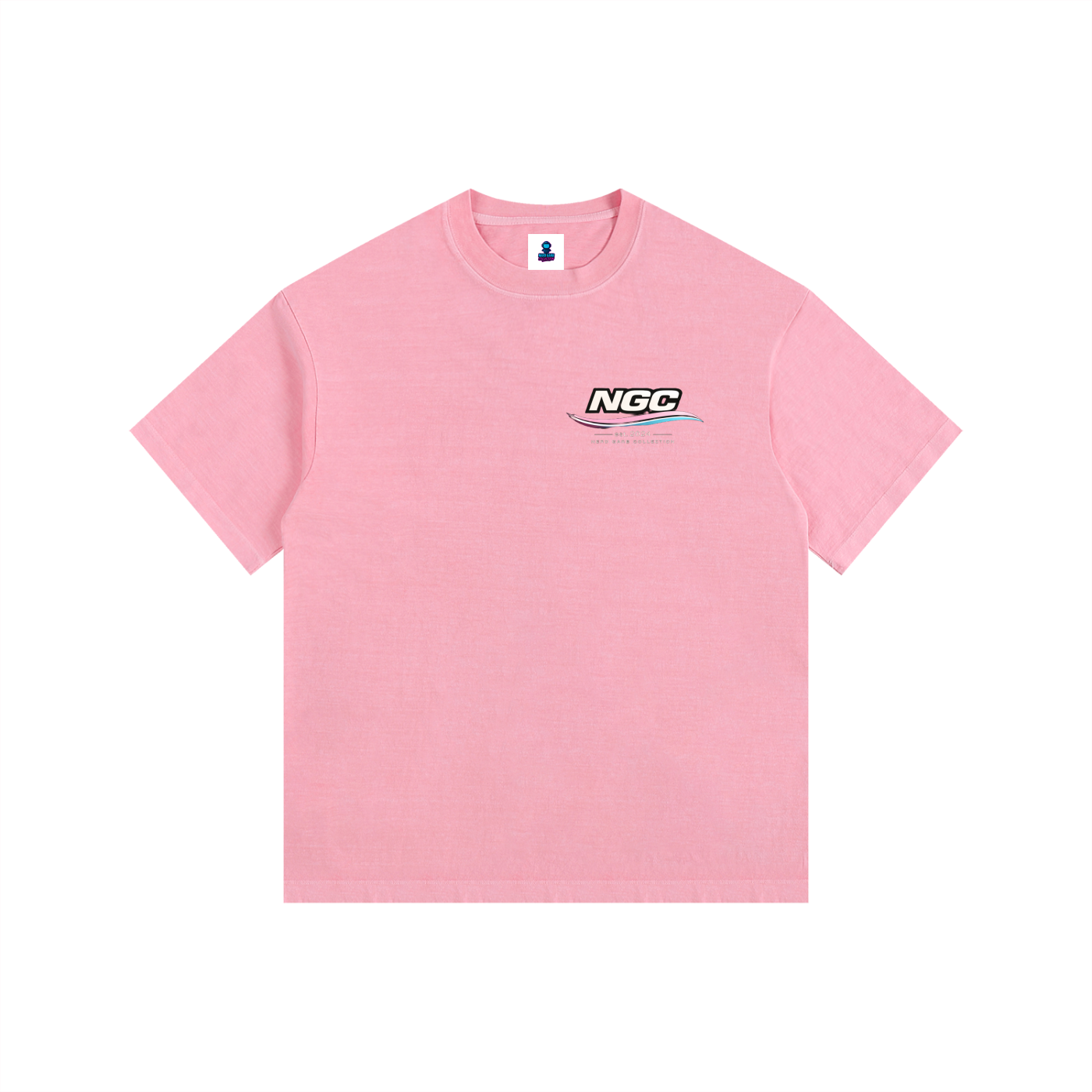 NGC Core Values Logo Tee - Minimalist Back Print Premium T-Shirt