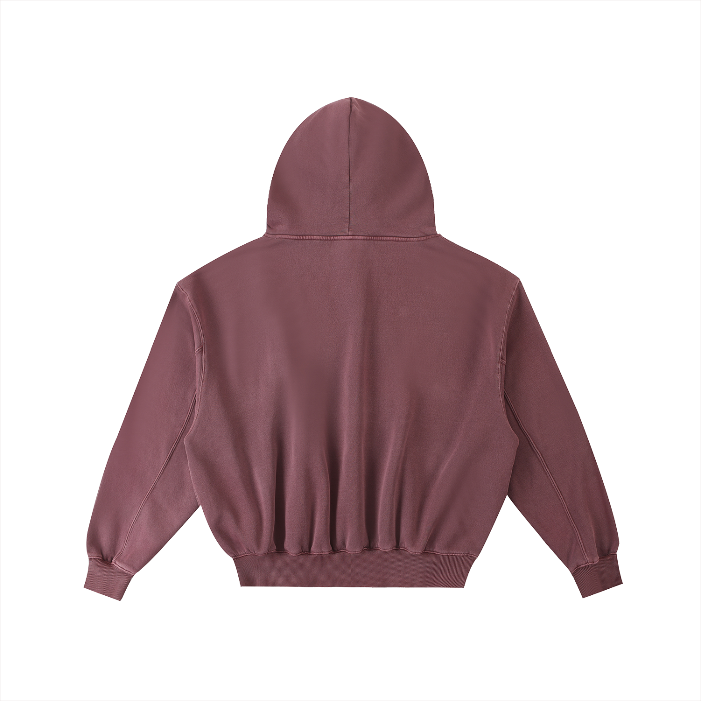 Lost in the Void Frayed Enzyme Washed Oversized Hoodie