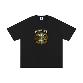 Persistence Outlasts Everything Unisex Pure Cotton T-Shirt