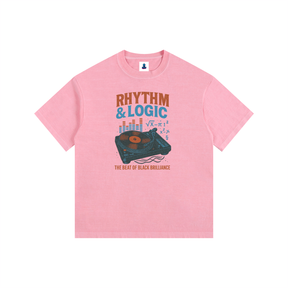 NGC “Rhythm & Logic” Graphic Tee - Music & Science Streetwear Premium T-Shirt