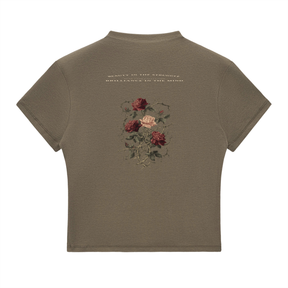 Milano Beauty in the Struggle Essential Slim Fit Mock Neck T-Shirt
