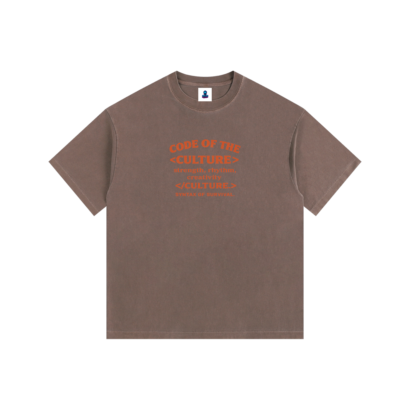 Code of the Culture Vintage Washed Oversized T-Shirt
