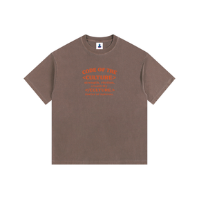 Code of the Culture Vintage Washed Oversized T-Shirt
